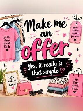 I LOVE SELLING & SHIPPING
MAKE ME AN OFFER TODAY